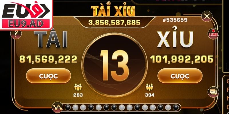 Cơ chế hoạt động game Tài Xỉu online Eu9
